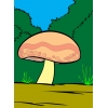 disegno di Fungo nel Bosco a colori