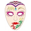 Disegno di Maschera di Carnevale a colori