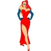 disegno di Jessica Rabbit a colori