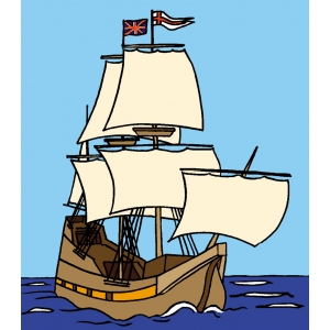 Disegno Colorato Barca A Vela Disegno