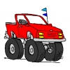 Disegno di Jeep a colori Disegno di Jeep a colori
