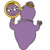 Disegno di Barbabella allo Specchio a colori