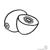 Disegni per bambini kiwi