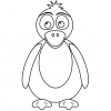 disegno di Pinguì da colorare disegno di Pinguì da colorare