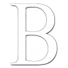 Disegno di Lettera B da colorare