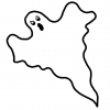 disegno di Fantasma da colorare