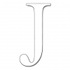 Disegno di Lettera J da colorare