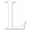 Disegno di Lettera L da colorare