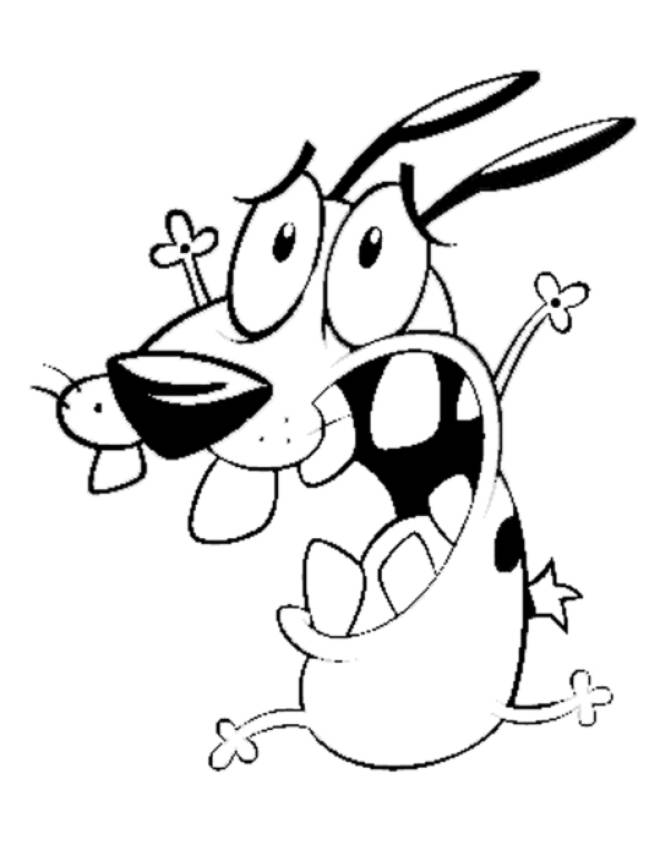 Disegni Da Colorare Leone Il Cane Fifone