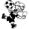 Disegno di Arbitro di Calcio da colorare Disegno di Arbitro di Calcio da colorare