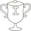 Disegno di Coppa Italia da colorare Disegno di Coppa Italia da colorare