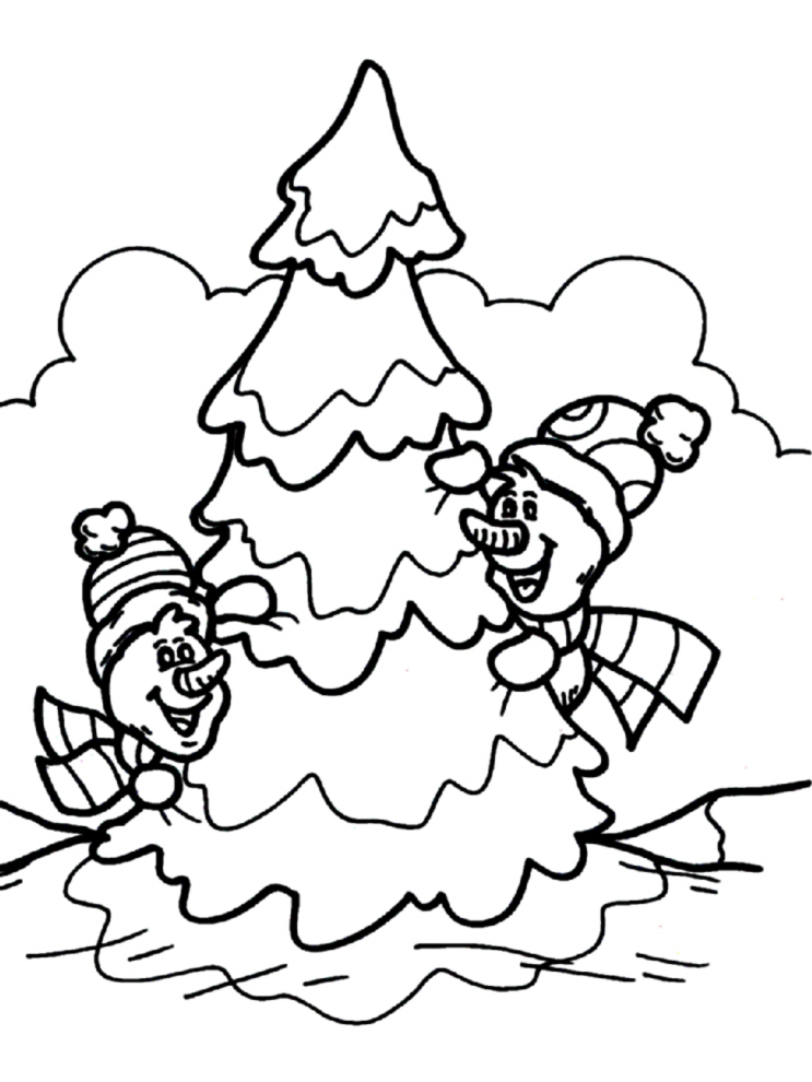 Immagini Agrifoglio Di Natale Da Colorare