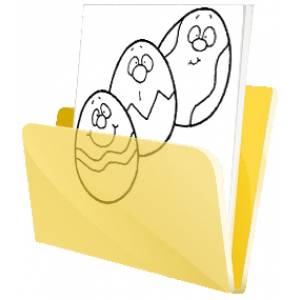 Disegni di Pasqua da colorare