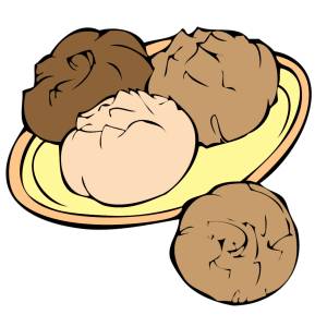 Disegno di Biscotti a colori