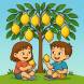 Disegno di Albero di Limoni a colori
