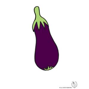 Disegno di Melanzana  a colori