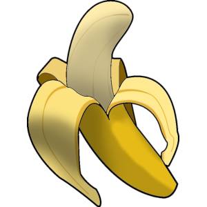 Disegno di Banana a colori