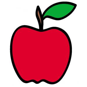 Disegno di Mela a colori