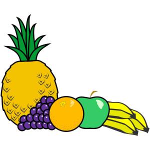 Disegno di Frutta Mista a colori