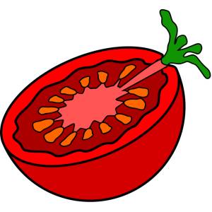 Disegno di Pomodoro a colori