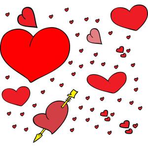 Disegno di Mille Cuori a colori