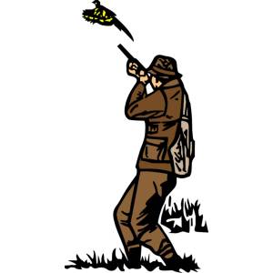 Disegno di Il Cacciatore a colori