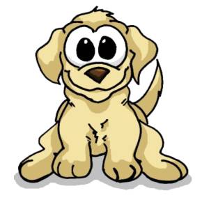 Disegno di Cagnolino a colori