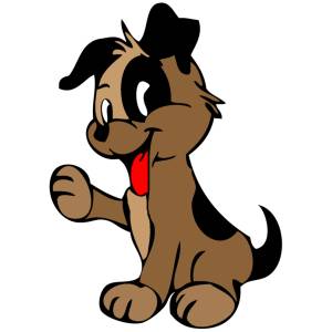 Disegno di Il Cagnolino a colori