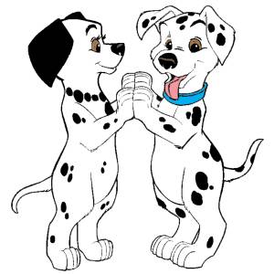 Disegno di Dalmata dei 101 a colori
