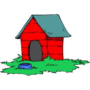 Disegno di Casa del Cane a colori