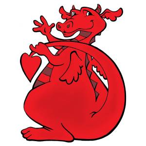 Disegno di Drago a colori