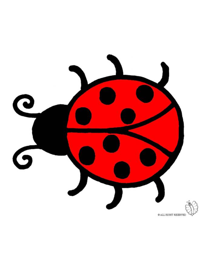 disegno di La Coccinella a colori