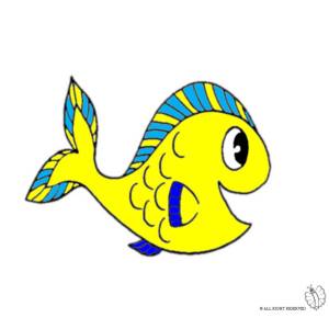 Disegno di Il Pesciolino a colori