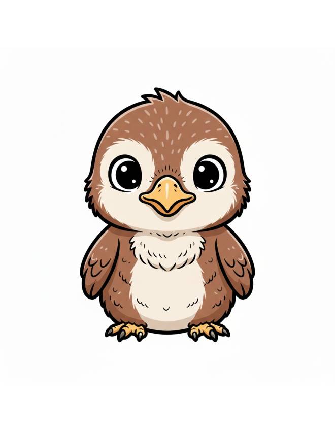 disegno di Piccola Acquila a colori