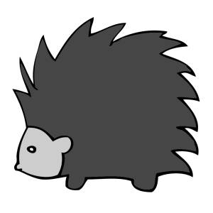 Disegno di Il Porcospino a colori