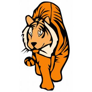 Disegno di Tigre a colori