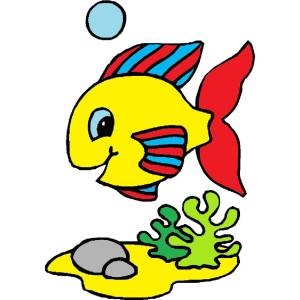 Disegno di Pesciolino a colori