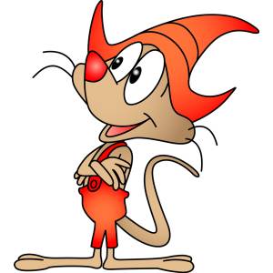 Disegno di Topino con cappello a colori