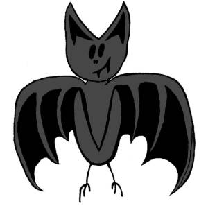 Disegno di Pipistrello a colori