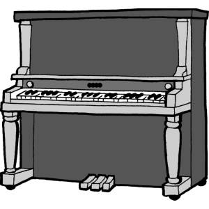 Disegno di Pianoforte a colori
