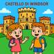 Disegno di Castello di Windsor in Inghilterra a colori