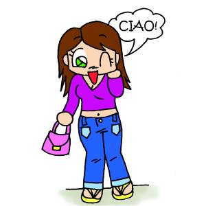 Disegno di Fafy a colori