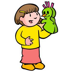 Disegno di Marionetta a colori