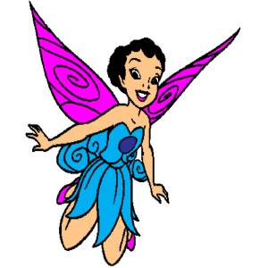 Disegno di La Bella Fatina a colori