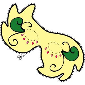 Disegno di Maschera di Carnevale a colori