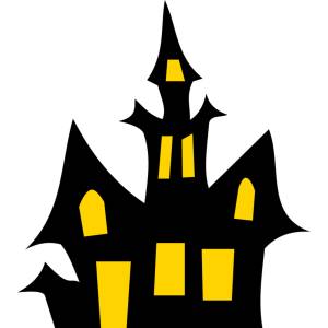 Disegno di La Casa Stregata a colori