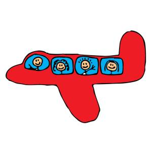 Disegno di Aeroplano a colori