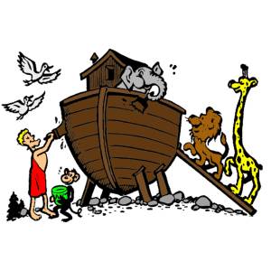 Disegno di Arca di Noè a colori