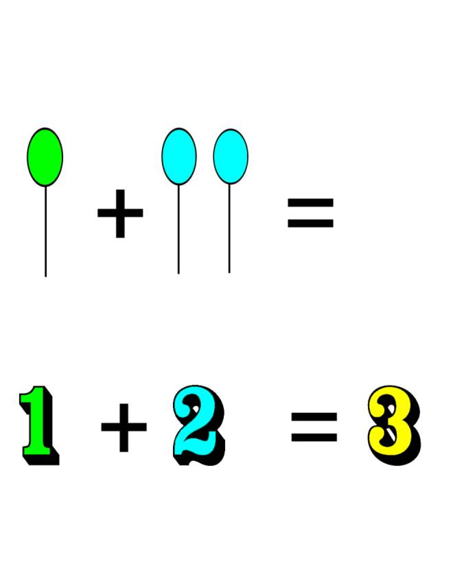 disegno di Addizioni per Bambini a colori