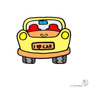 Disegno di Auto a colori